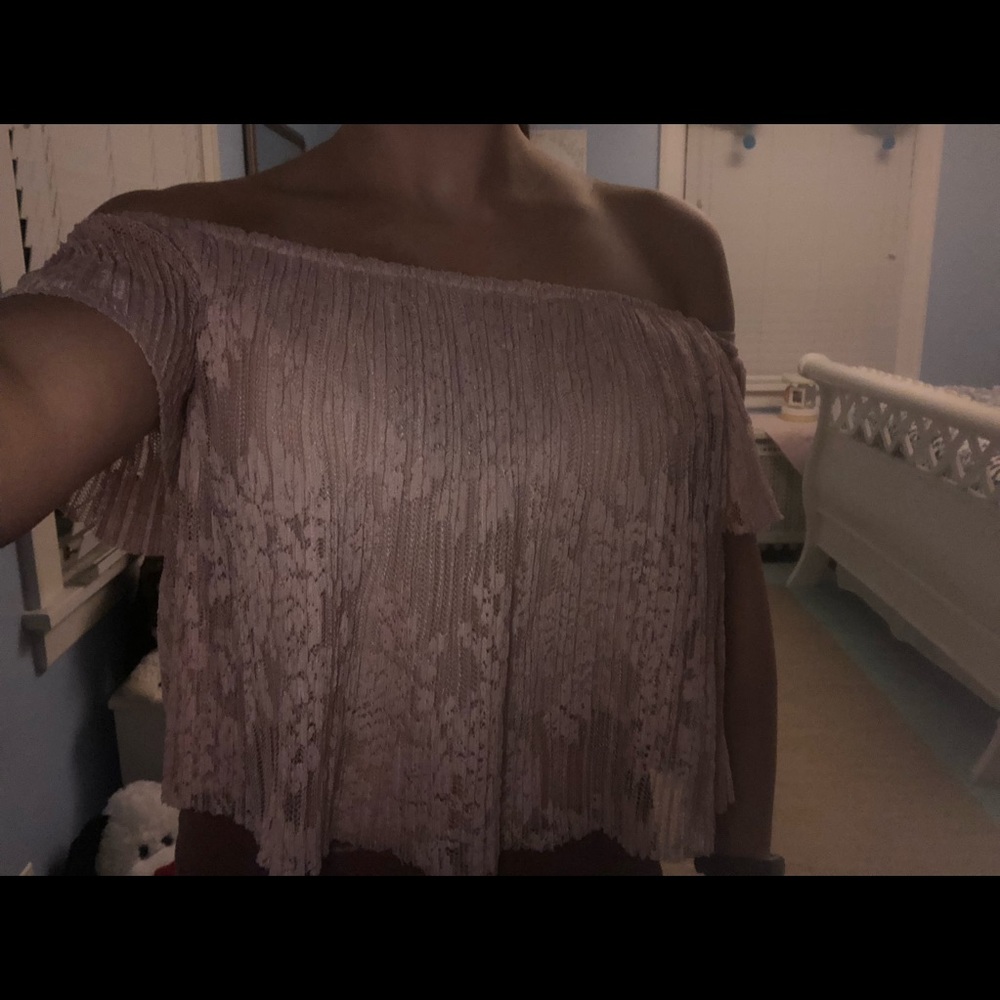 Off the shoulder top